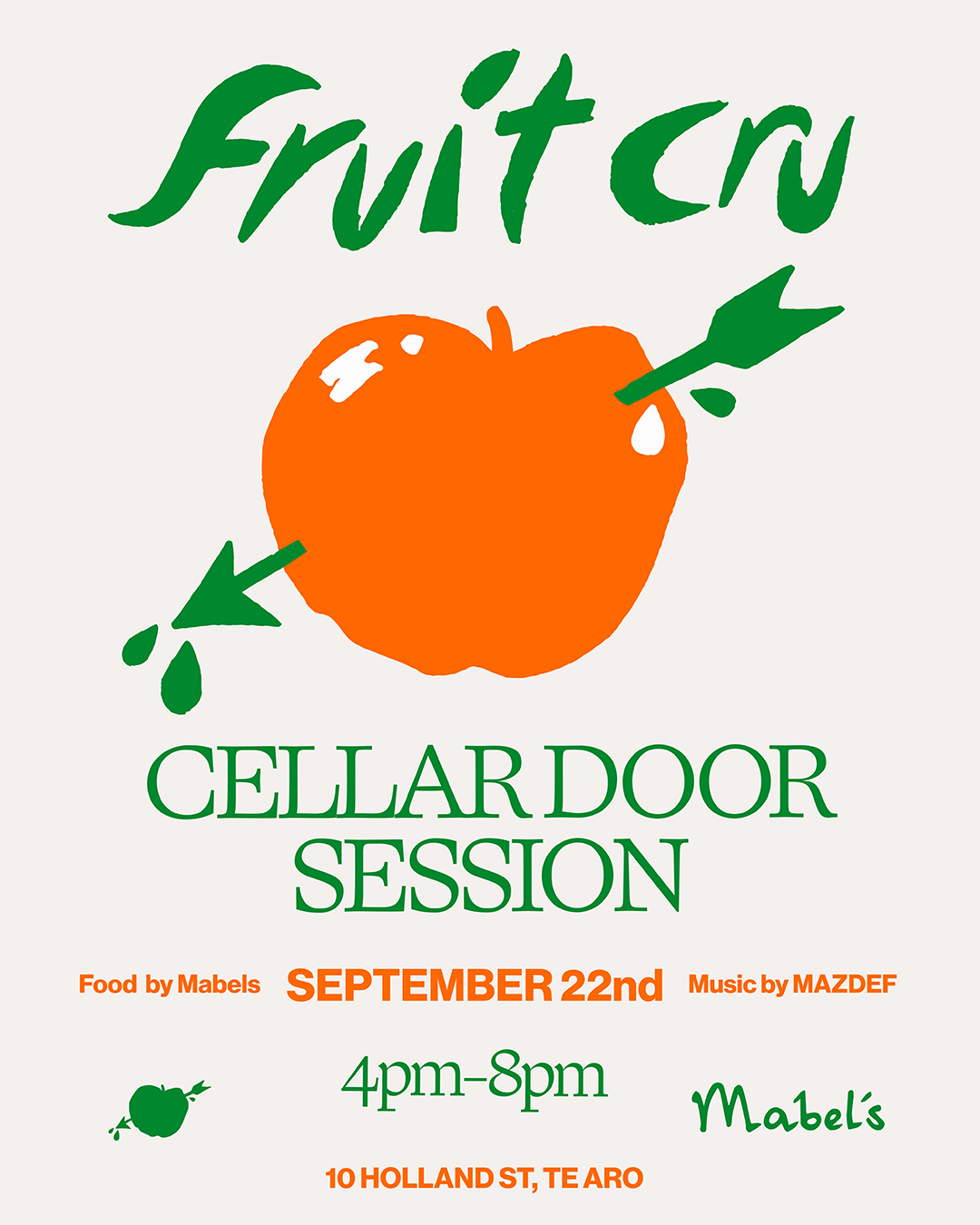 Cellar Door Session Fruit Cru Ltd